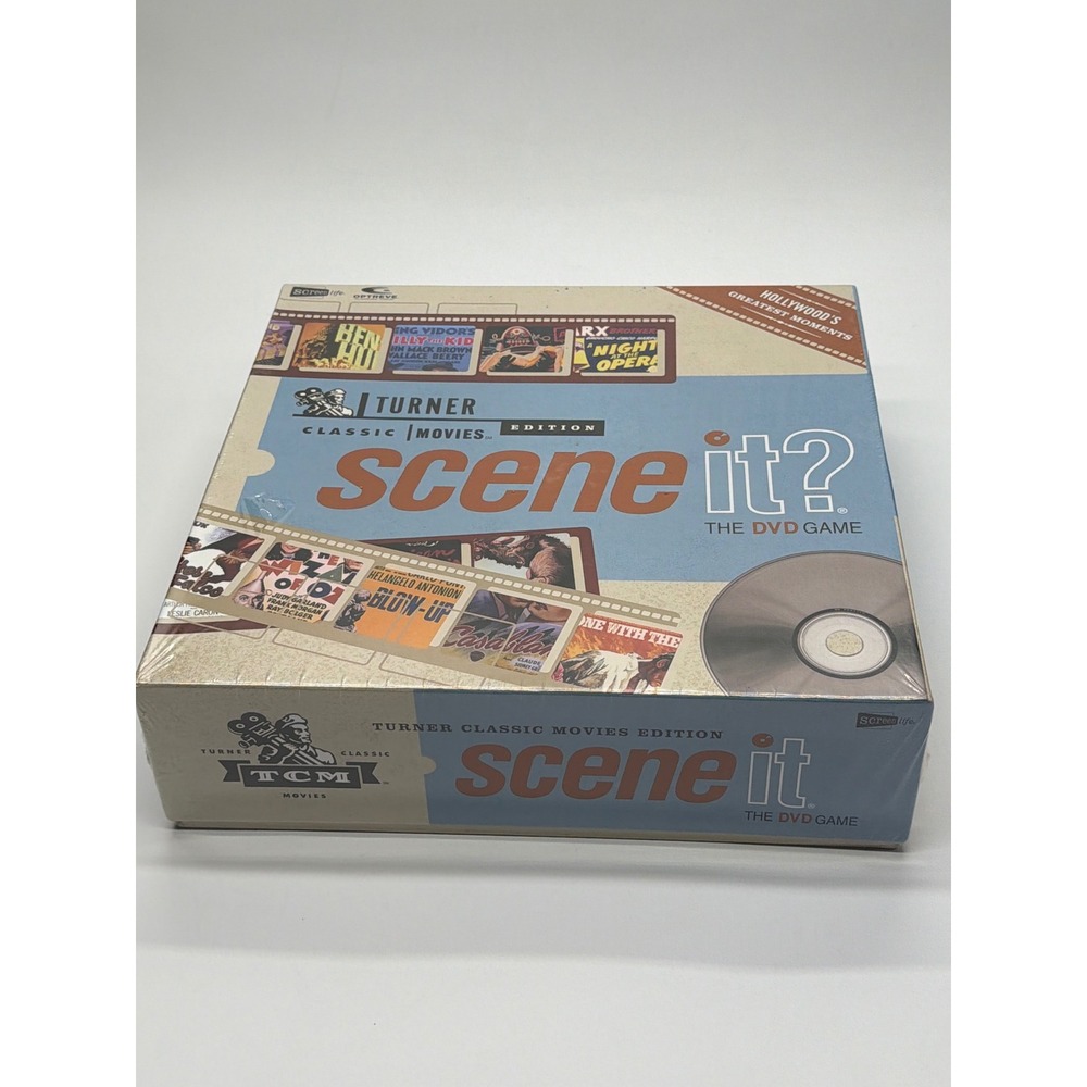 Scene It? Turner Classic Movies TCM Edition DVD Board Game New Sealed 2004